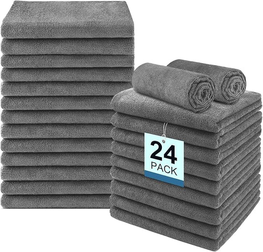 24 Pack Gym Towels Set