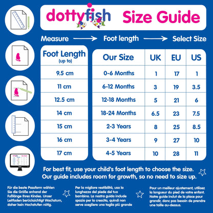 Dotty Fish Unisex Baby & Kids Soft Leather Barefoot Shoes – Boys & Girls, Animal Designs, Non-Slip Soft Soles, Lightweight, Flexible, Elasticated Ankles, Podiatry Approved – Cream Lion 12-18 Months