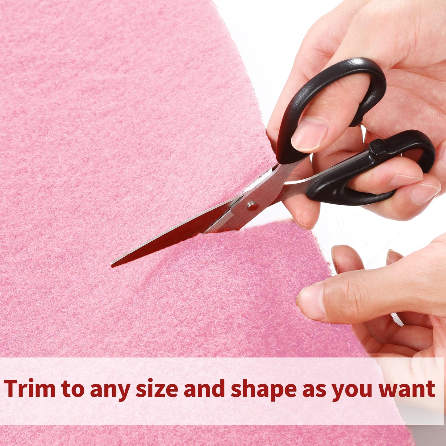 HOMBYS 450 GSM Extra Thick 3x10 ft Pink Carpet Runner for Partys & Events, Heavy-Duty Felt Aisle Runway Rug for Steps, Prom Proposal & Wedding Ceremony Decorations, Hollywood Oscars for VIP Awards
