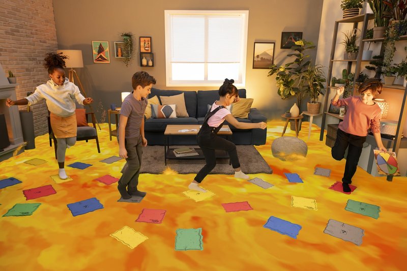 Goliath The Original The Floor is Lava! Game by Endless Games - Interactive Game For Kids And Adults - Promotes Physical Activity - Indoor And Outdoor Safe - Classic Edition