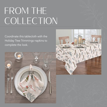 Elrene Tablecloth, 91292MLT, Multi, 60" x 84" Oval