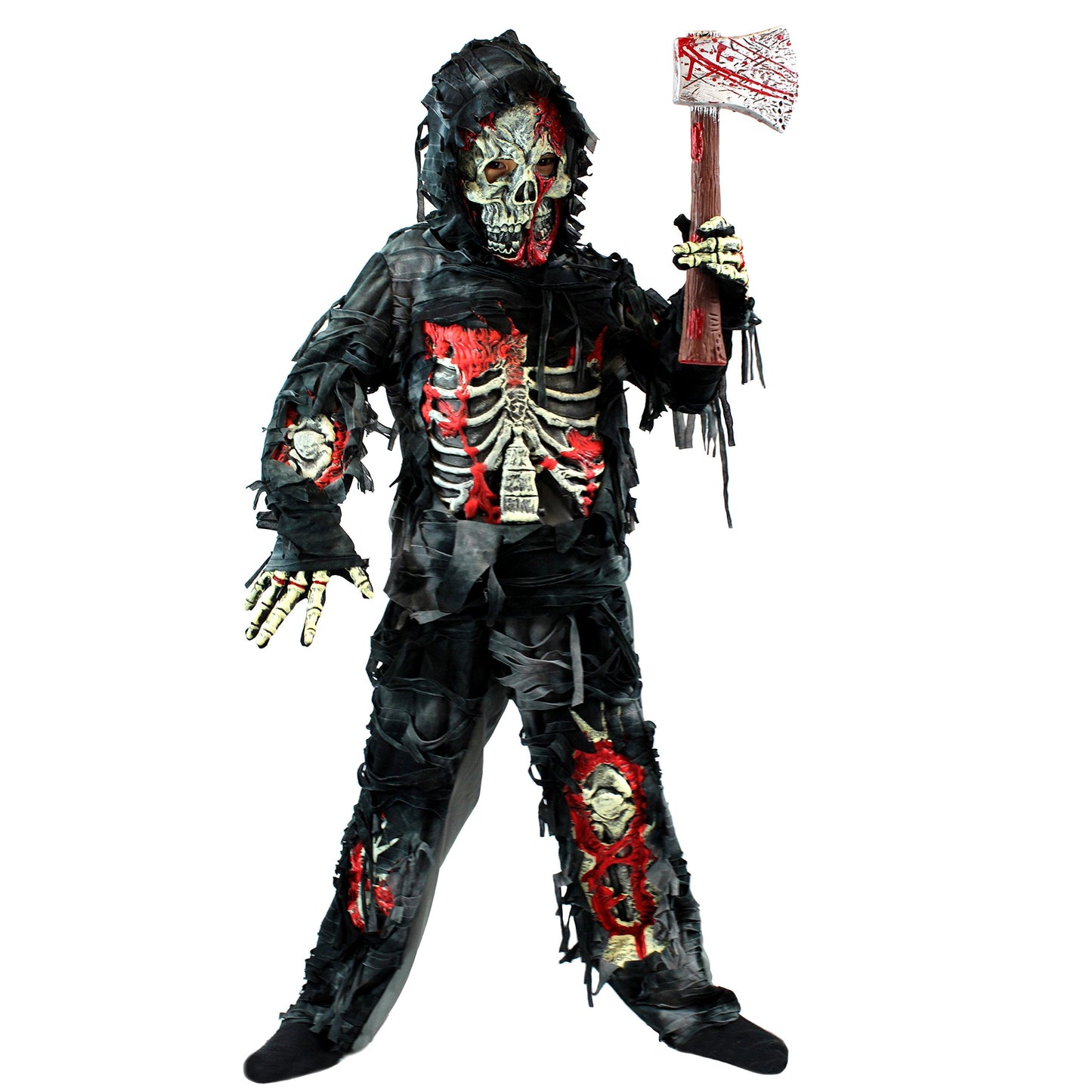 Spooktacular Creations Zombie Costume for Kids, Scary Halloween Costume for Boys, Halloween