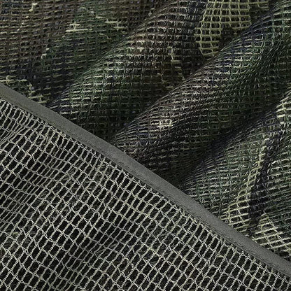 LOOGU Tactical Mesh Net Camo Scarf for Wargame,Sports & Other Outdoor Activities (Woodland Camo)