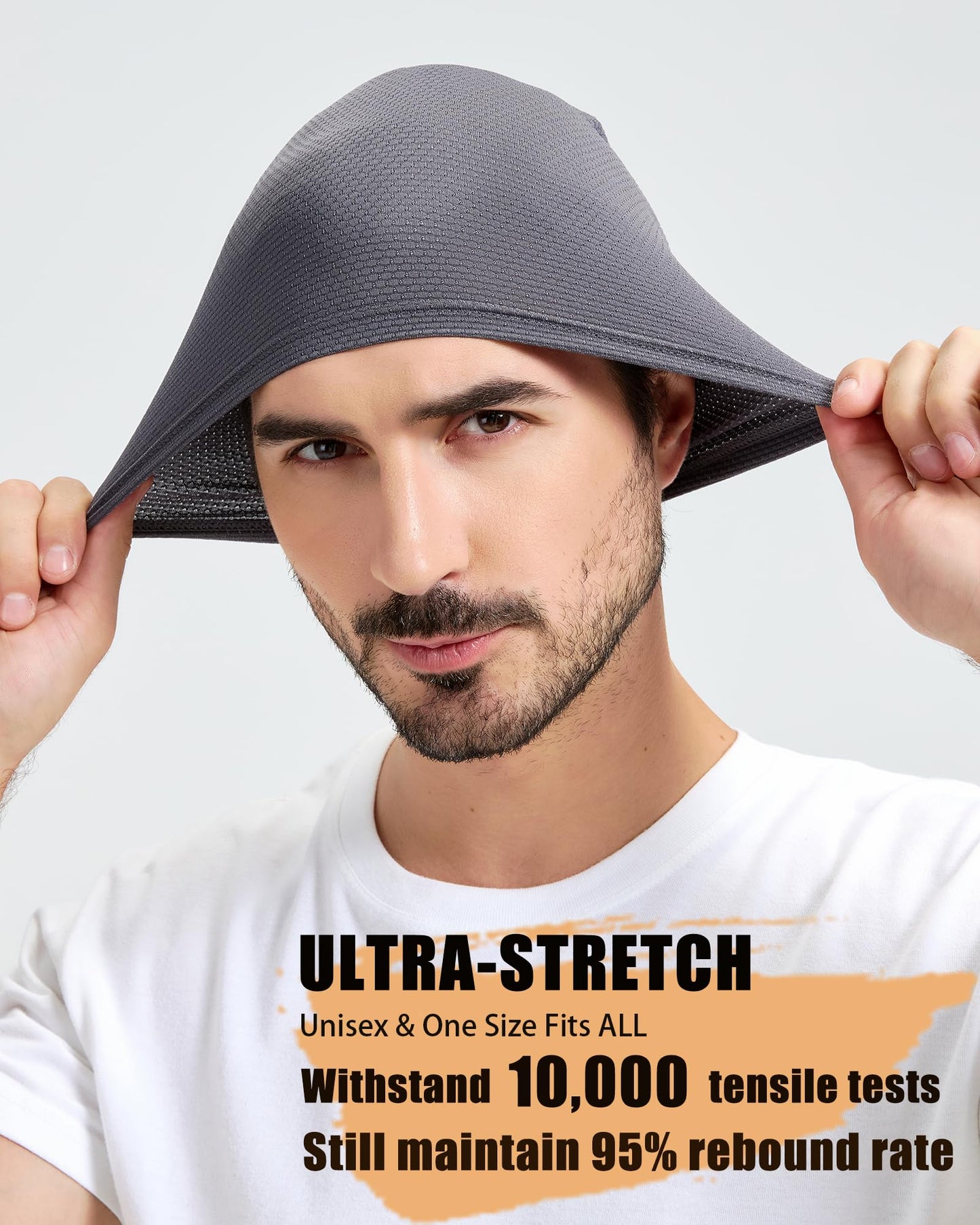 choshion Cooling Skull Caps for Men Women-Thin Breathable Mesh Beanie for Running Skull Cap for Cycling Gym & Outdoor Sports