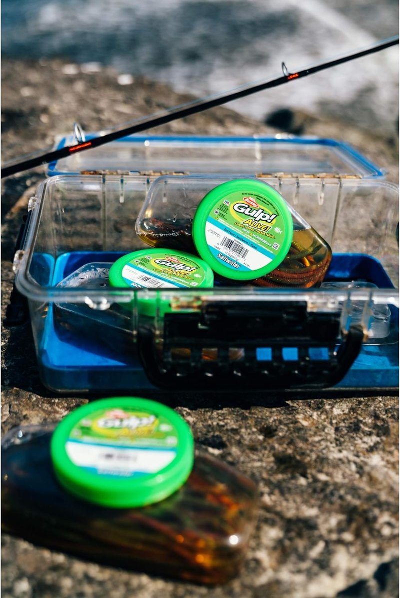 Berkley Gulp! Alive! Sandworm Soft Bait for Saltwater Fishing - 4-Inch | Natural Color
