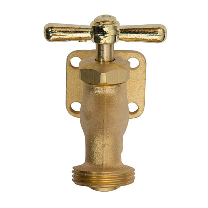 HOMEKIT Brass Hose End Tap – Outdoor Brass Tap, Allotment Taps, Outside Anywhere Taps for Convenient Water Access