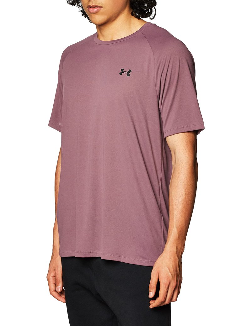 Under Armour Men's Tech 2.0 Short-Sleeve T-Shirt, Ash Plum (554)/Black, X-Large