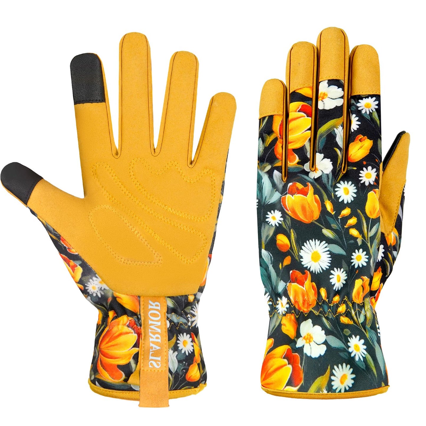 SLARMOR Women's-Gardening-Gloves Thoughtful Gardening-Gifts-for-Women, Microfiber Material With Touchscreen Function, Ideal For Garden Work, Cleaning, Camping & Landscaping