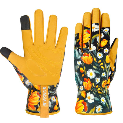 SLARMOR Women's-Gardening-Gloves Thoughtful Gardening-Gifts-for-Women, Microfiber Material With Touchscreen Function, Ideal For Garden Work, Cleaning, Camping & Landscaping