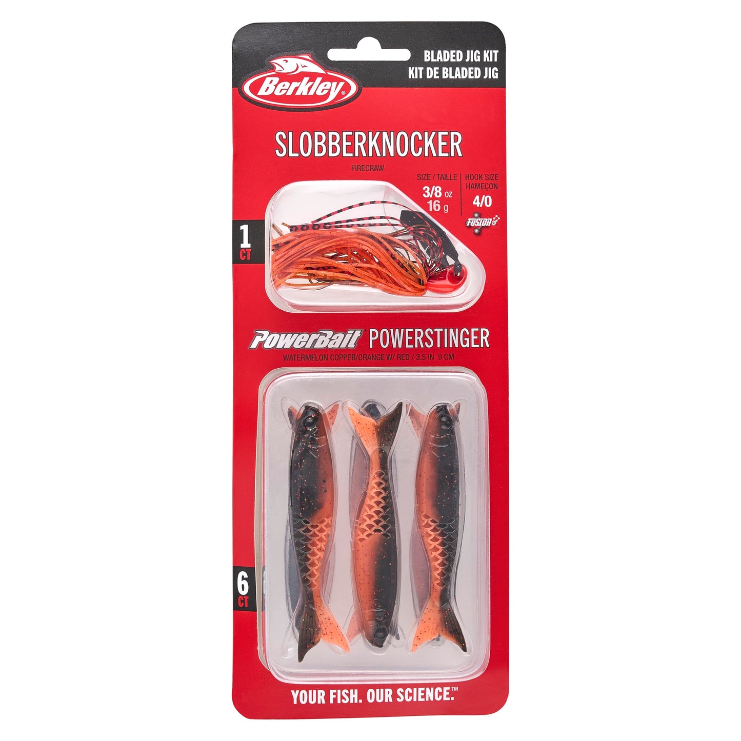 Berkley Slobberknocker and PowerStinger Fishing Soft Bait Kit