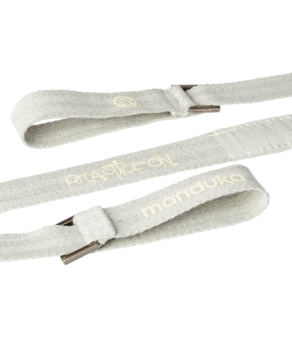 Manduka Yoga Commuter Mat Carrier - Eco-Friendly Cotton, Easy to Carry, Hands-Free, For All Mat Sizes, 68" x 1.5"