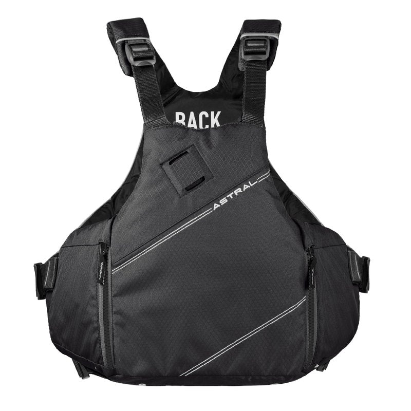 Astral YTV 2.0 Life Jacket - Lightweight USCG Type V PFD Adult Life Vest for SUP, Touring, Sailing, & Whitewater - Space Black - Large/X-Large