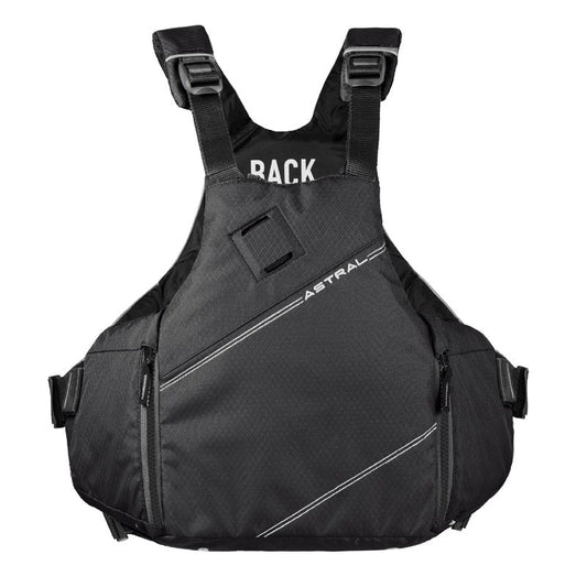 Astral YTV 2.0 Life Jacket - Lightweight USCG Type V PFD Adult Life Vest for SUP, Touring, Sailing, & Whitewater - Space Black - Large/X-Large