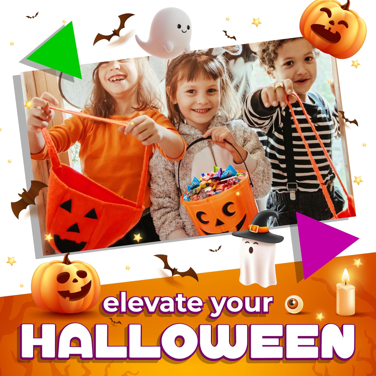 Halloween Candy Variety Pack | 10 Pound Box | Bulk Candy for Classroom | Party Mix Individually Wrapped | Popping Rocks, Lollipops, Gum, Caramels, Taffies | Assorted Pinata Fillers