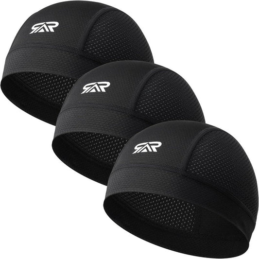 Breathable Mesh Skull Cap - Lightweight Quick-Dry Sports Helmet Liner | Cooling Cycling Beanies for Men & Women
