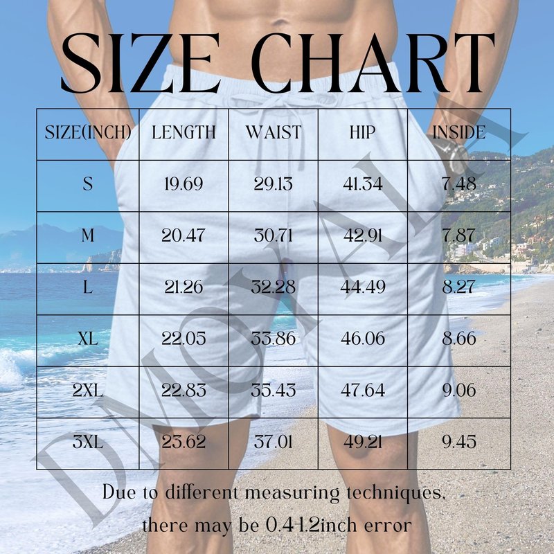 DMOYALA Mens Linen Bermuda Shorts Navy Blue Casual Solid Color Elastic Waist Drawstring Loose Thin Straight Leg Lightweight Summer Casual Trendy Beach Shorts with Pockets M
