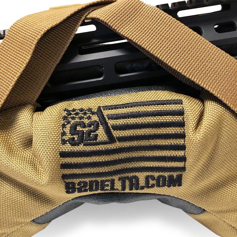 S2Delta PRS Large Shooting Rest - C-Shape, Prone, Front or Rear Bag for Precision Shots Off Barricades