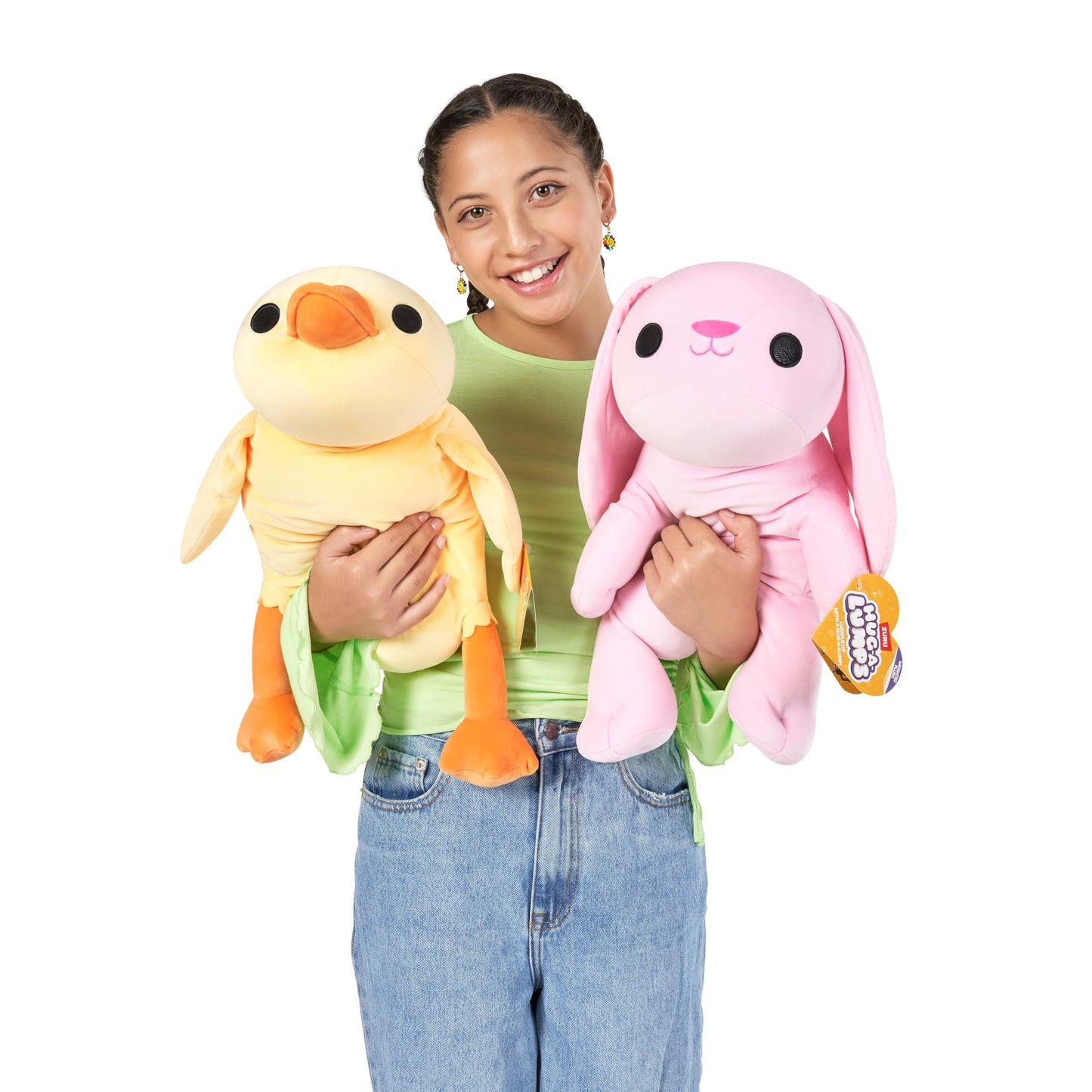 Hug-A-Lumps by ZURU, Cuddly Squishy Comfort Plush, Weighted Plush 1.5kg/3.3 pound, Goose (Mav)