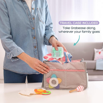 Grabease Baby & Toddler Spoons - Silverware, Utensils, BPA-Free & Phthalate-Free - 1 Set, Mint Baby Spoons - Toddler Utensils 1 Year Old