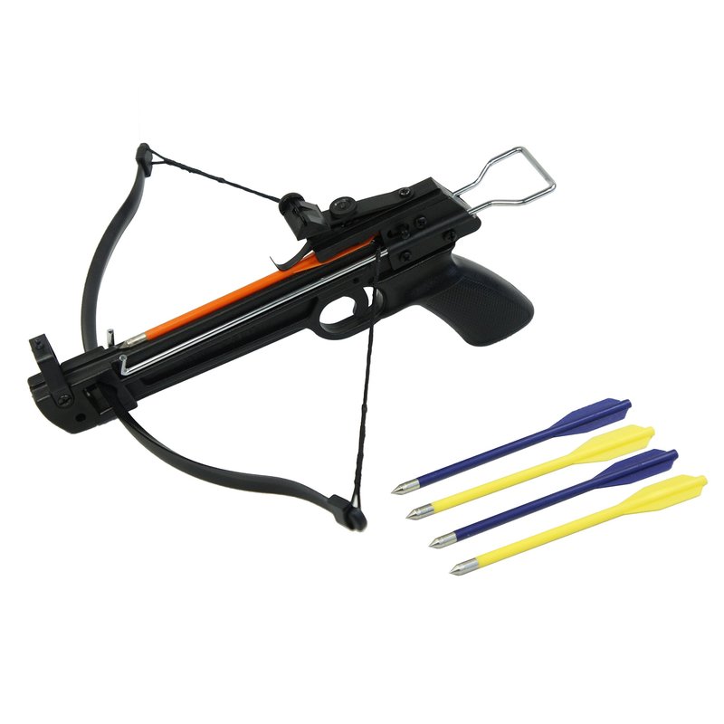 Sollatek 50 lb Pistol Hunting Archery Crossbow Bow + 5 Bolts/Arrows