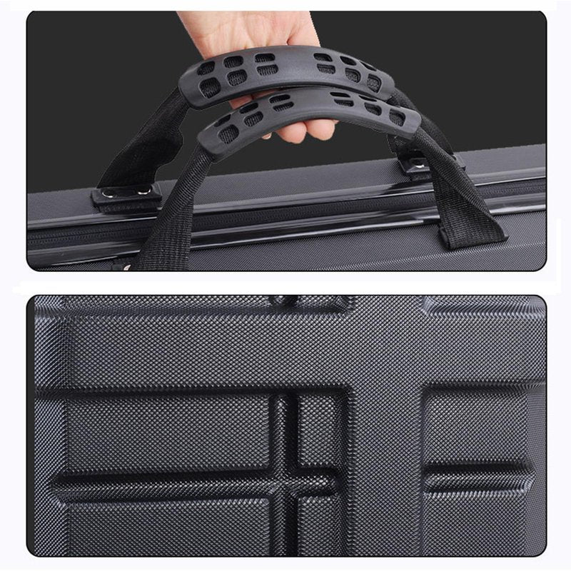 tonchean Takedown Recurve Bow Case - ABS Hard Shell, Lightweight Travel Case for Long Bow, Hunting and Shooting Practice