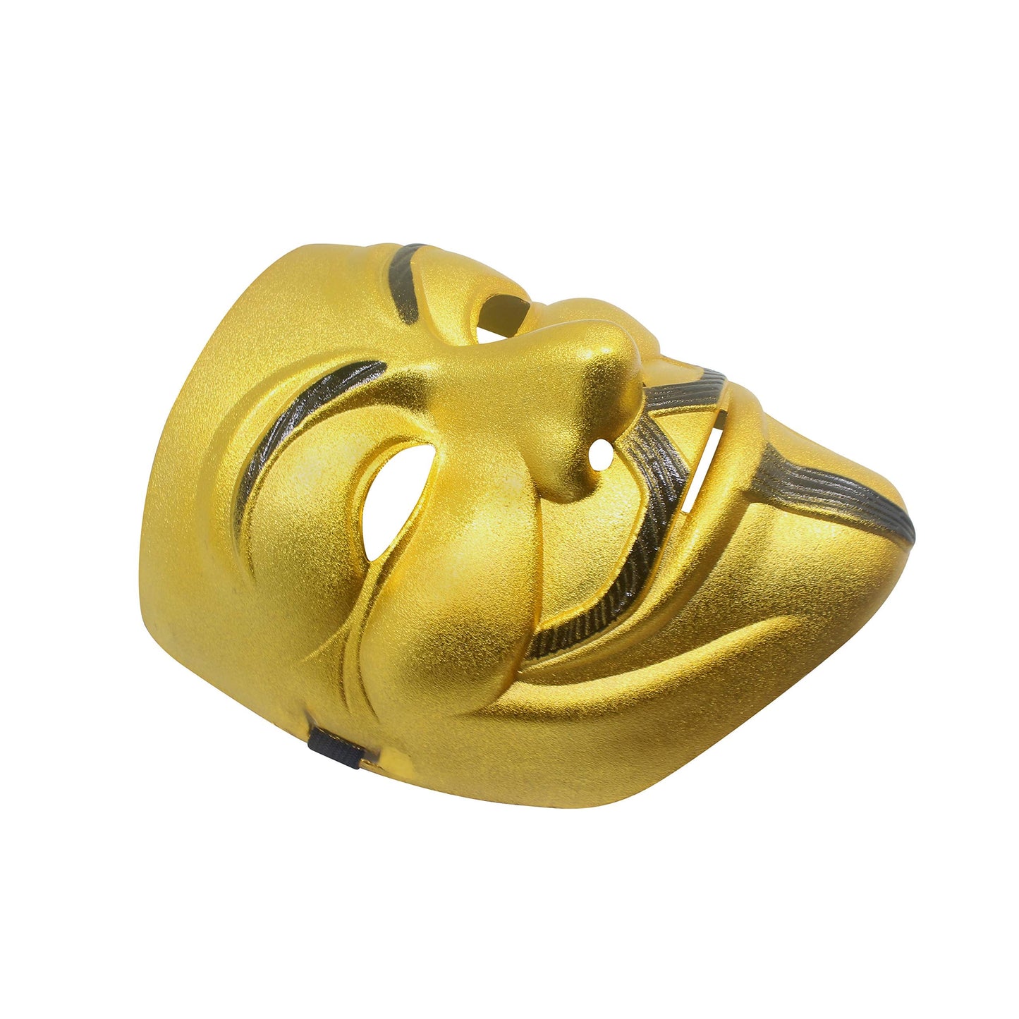 Udekit Hacker Mask V for Vendetta Face Mask for Women Men Halloween Costume Cosplay (4 Pices a Set)