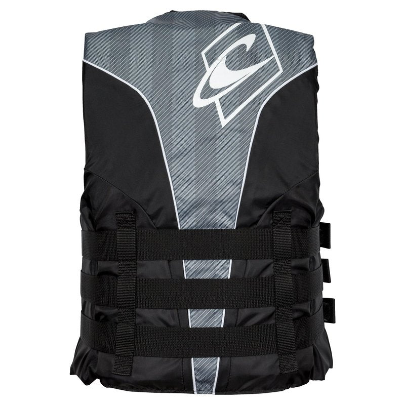 O'Neill Men's Superlite USCG Life Vest,Black/Black/Smoke:White,3XL