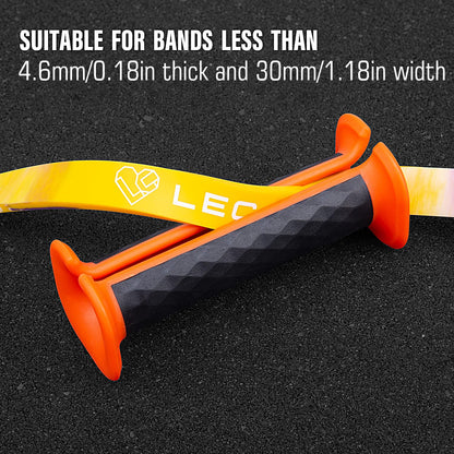LECARDIO Handles for Resistance Bands, for Pull Up Assistance Bands, Protect Your Hands from Injury