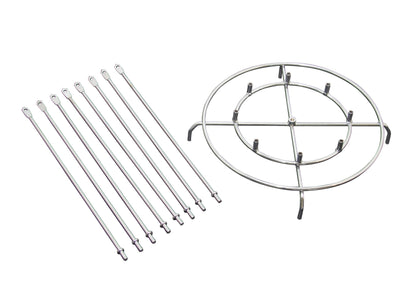 Char-Broil The Big Easy 22-Piece Turkey Fryer Accessory Kit, Chrome