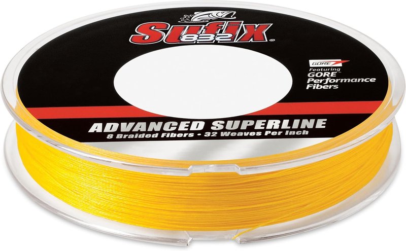 Sufix 832 Advanced Superline Braid Fishing Line - 150 Yards, Durable & Strong