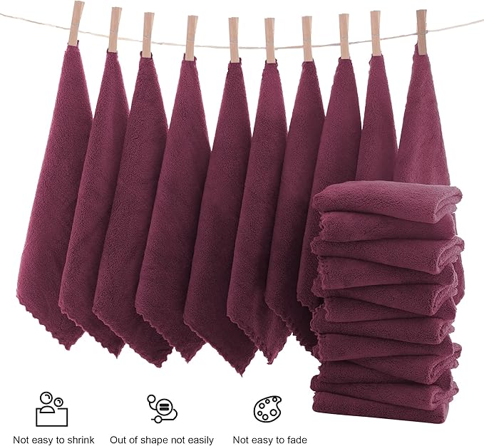 MOONQUEEN Ultra Soft Premium Washcloths Set