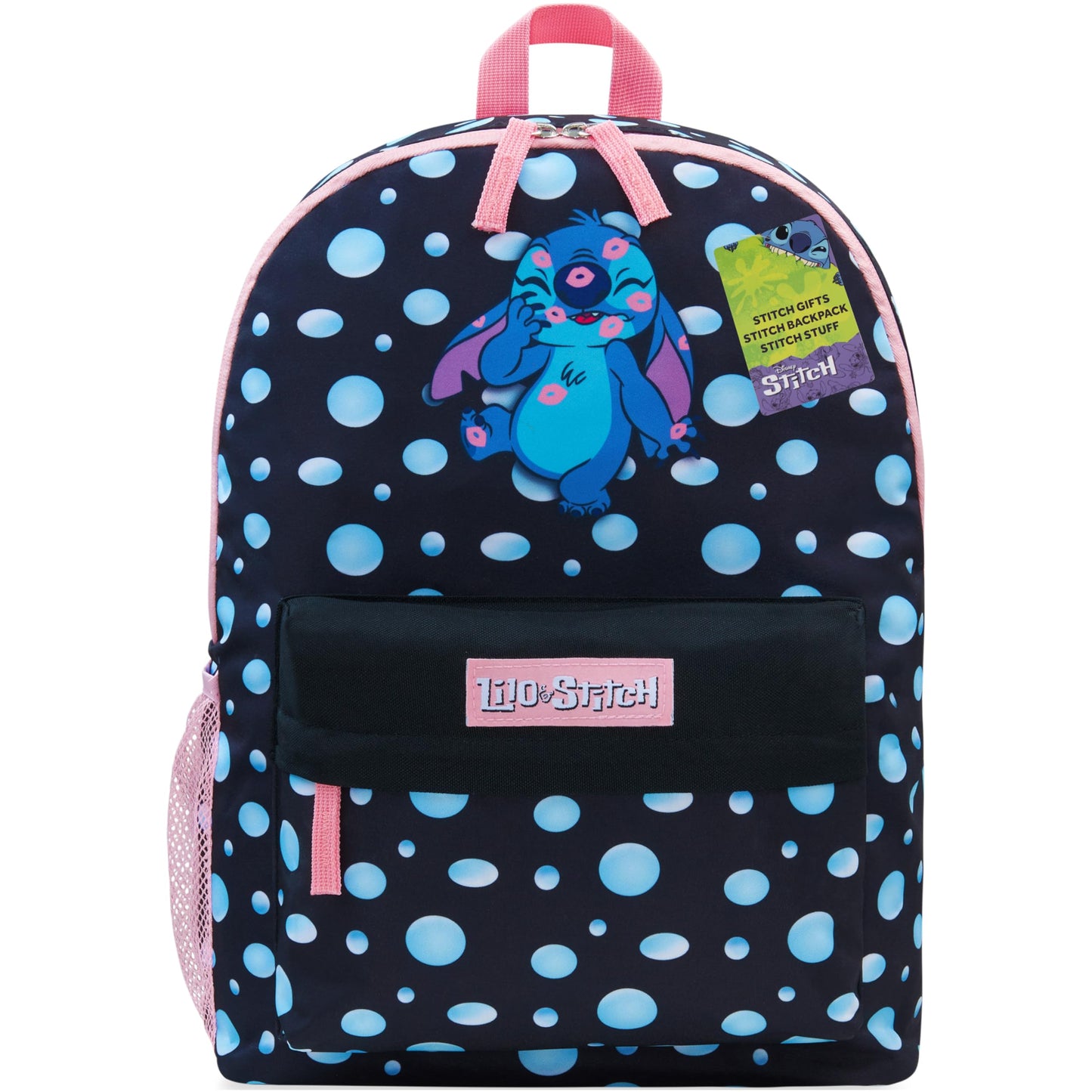 Disney Stitch Backpack for Girls Teens Rucksack School Bag for Primary Secondary Sports Travel PE Kit Daypack School Supplies Stitch Gifts for Girls (Black)