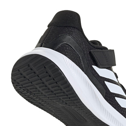 adidas RUNFALCON 5 Shoes Kids Running, Core Black/Cloud White/Cloud White, 12.5 UK