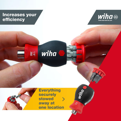 Wiha 3801-04 Stubby 1/4'' (380104)