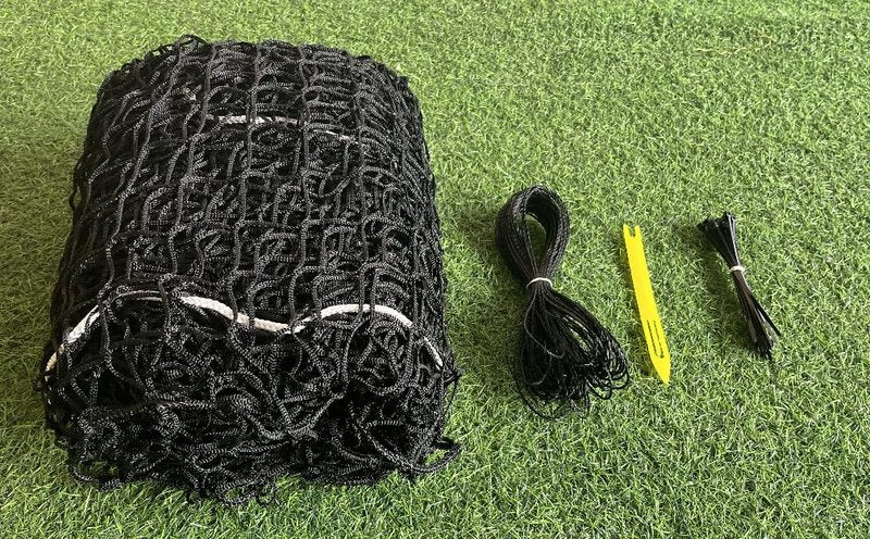 NizHome Large Round Bale Hay Net, 6 * 6FT Slow Feed Hay Net for Horses with 5mm Holes, Heavy Duty Haynet for Round Bale or Square Bale