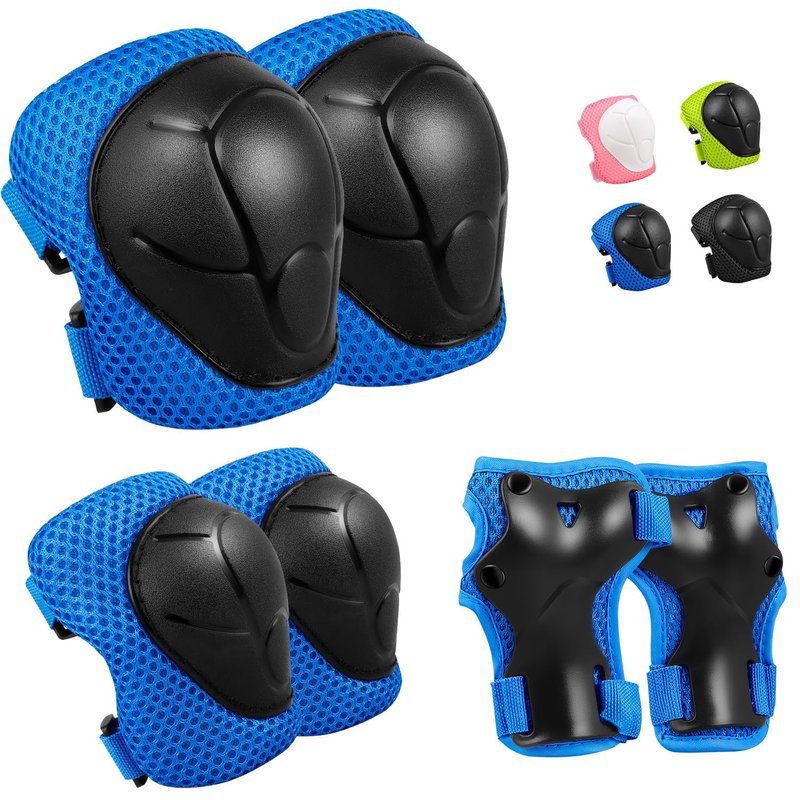 Besttravel Kids/Youth Knee Pad Elbow Pads Guards Protective Gear Set, Toddler Knee and Elbow Pads with Wrist Guards 3 in 1 for Skating Cycling Bike Rollerblading Scooter