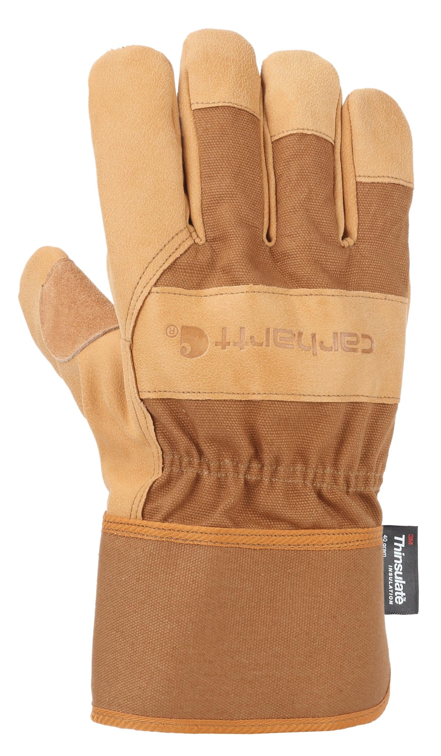 Insulated System 5 Work Glove with Safety Cuff - brown - Medium