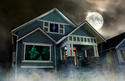 AtmosFX® Spooky Halloween Hollusion Digital Decoration on USB Includes 8 Atmosfx Video Effects for Hallloween