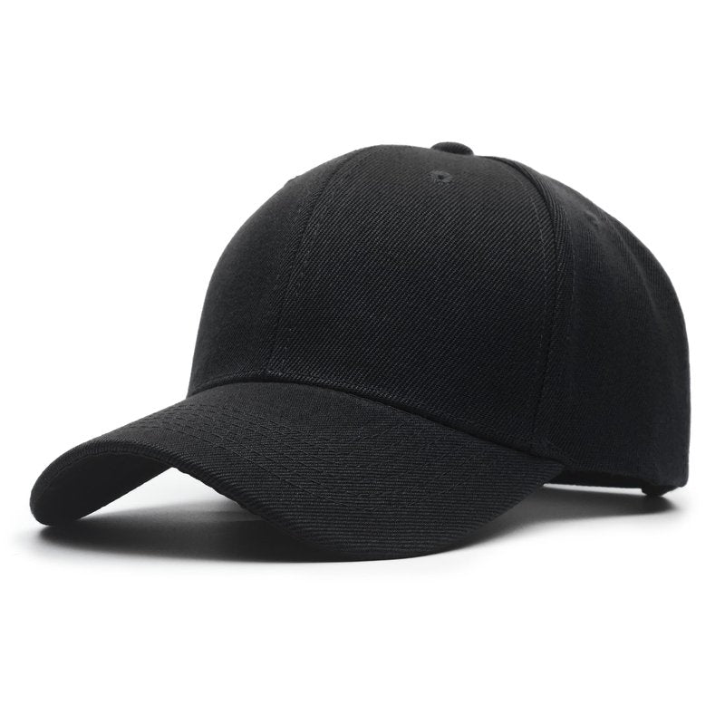 Utmost Structured Baseball Cap with Adjustable Closure - Performance Hat for Outdoor Activities (1pc Black)