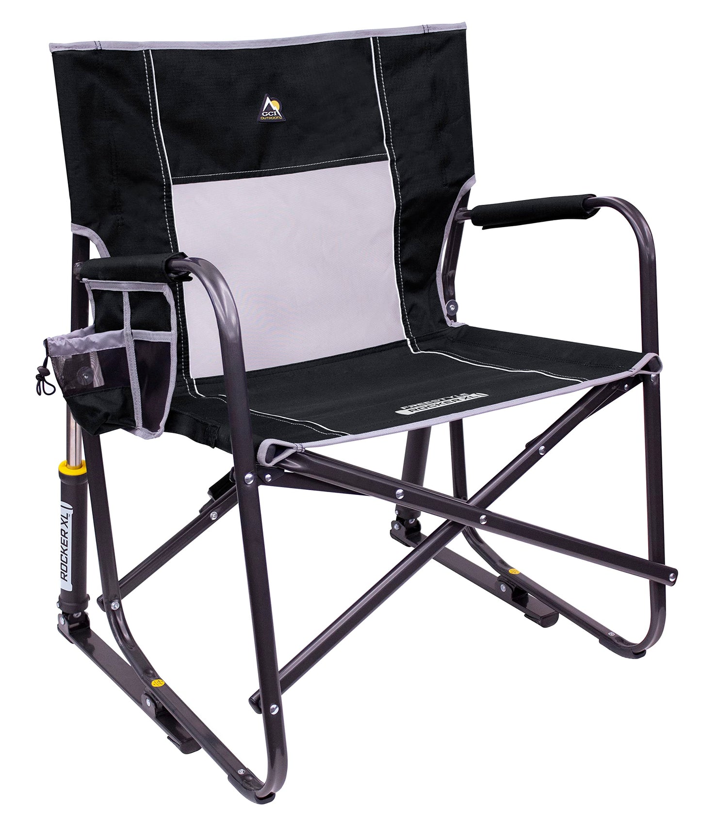 GCI OUTDOOR Freestyle Rocker XL Portable Folding Rocking Chair and Outdoor Camping Chair