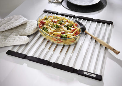 BLANCO 238483 Folding Grid as a Drainer for The Kitchen Sink, Foldable Grid for The Sink in The Kitchen, 440 mm Width