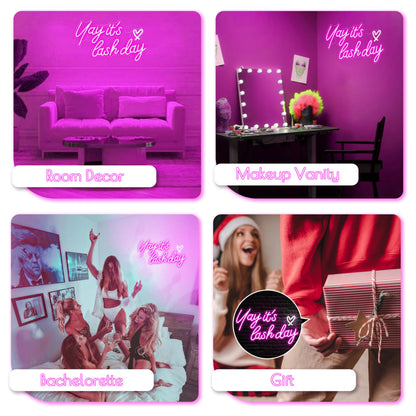 You're Like Really Pretty Neon Sign, Pink Neon Sign for Wall Decor | You're Like Really Pretty Sign for Girls Bedroom, Party, Salon - Best Gifts for Birthday, Christmas