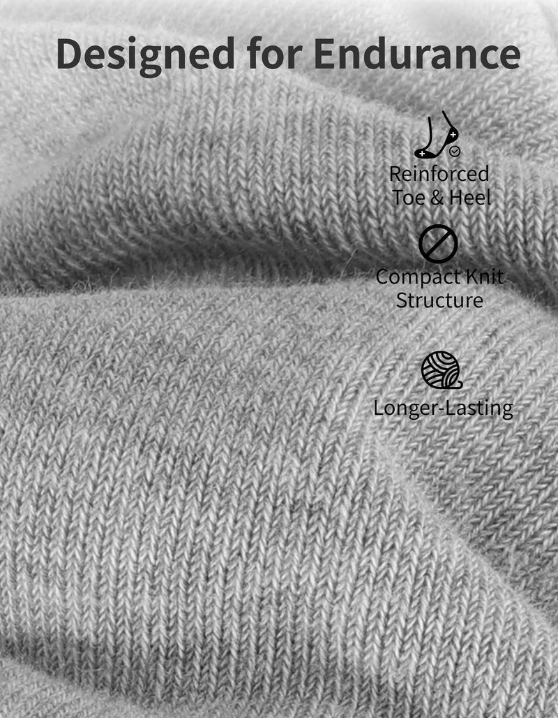CLOSEMATE Mens No Show Socks Cotton Thin High Elasticity Low Cut Ankle Socks with Non Slip Grips 6 Pairs (6Grey, Size XL)