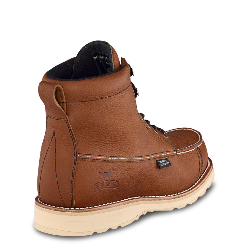 Irish Setter, Wingshooter, Men’s, 7", Waterproof, Hunting Boot, Amber, 8.5 EE (Wide)