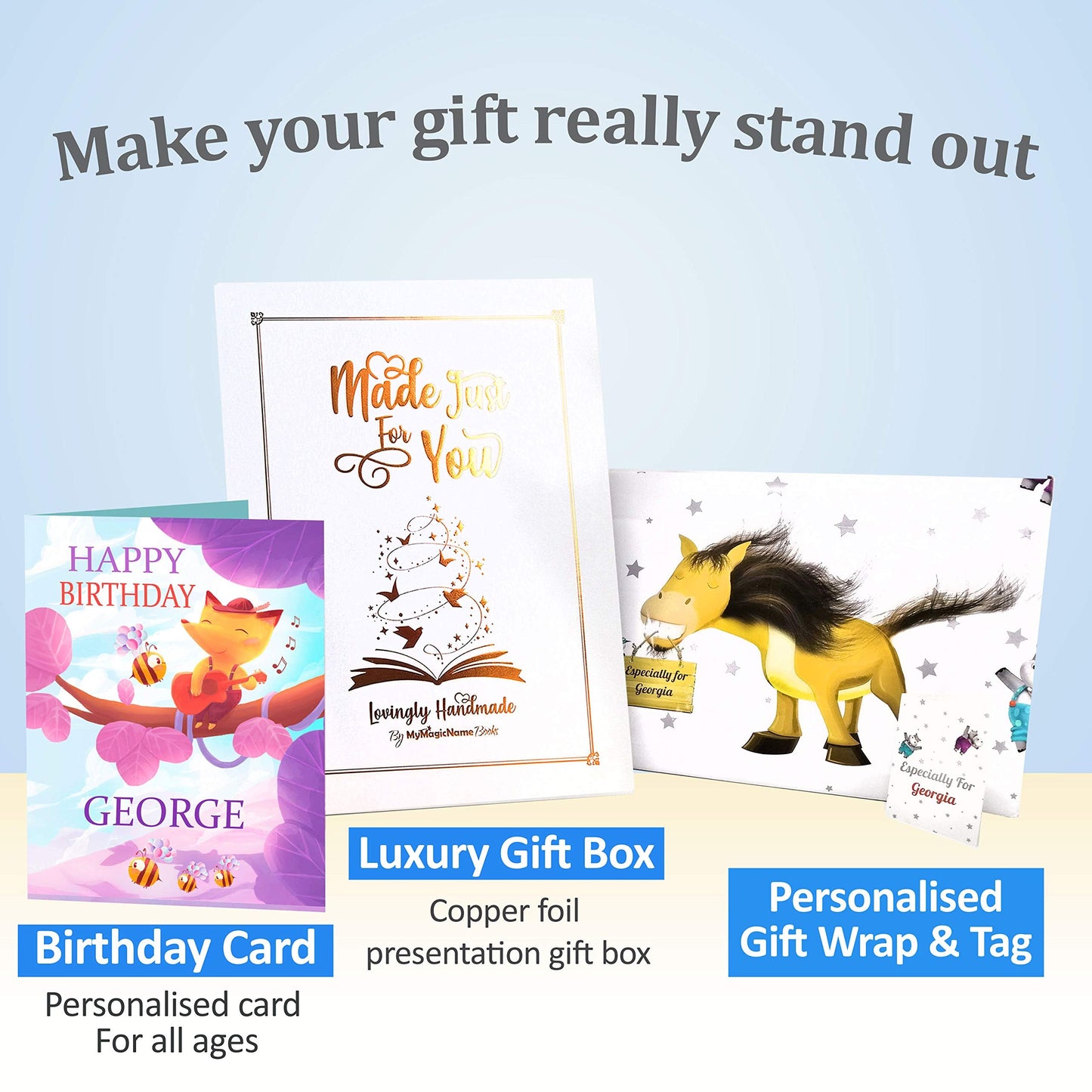 Book of Personalised Nursery Rhymes and Modern Poems for Baby and Child - Birthday, Baptism Gift