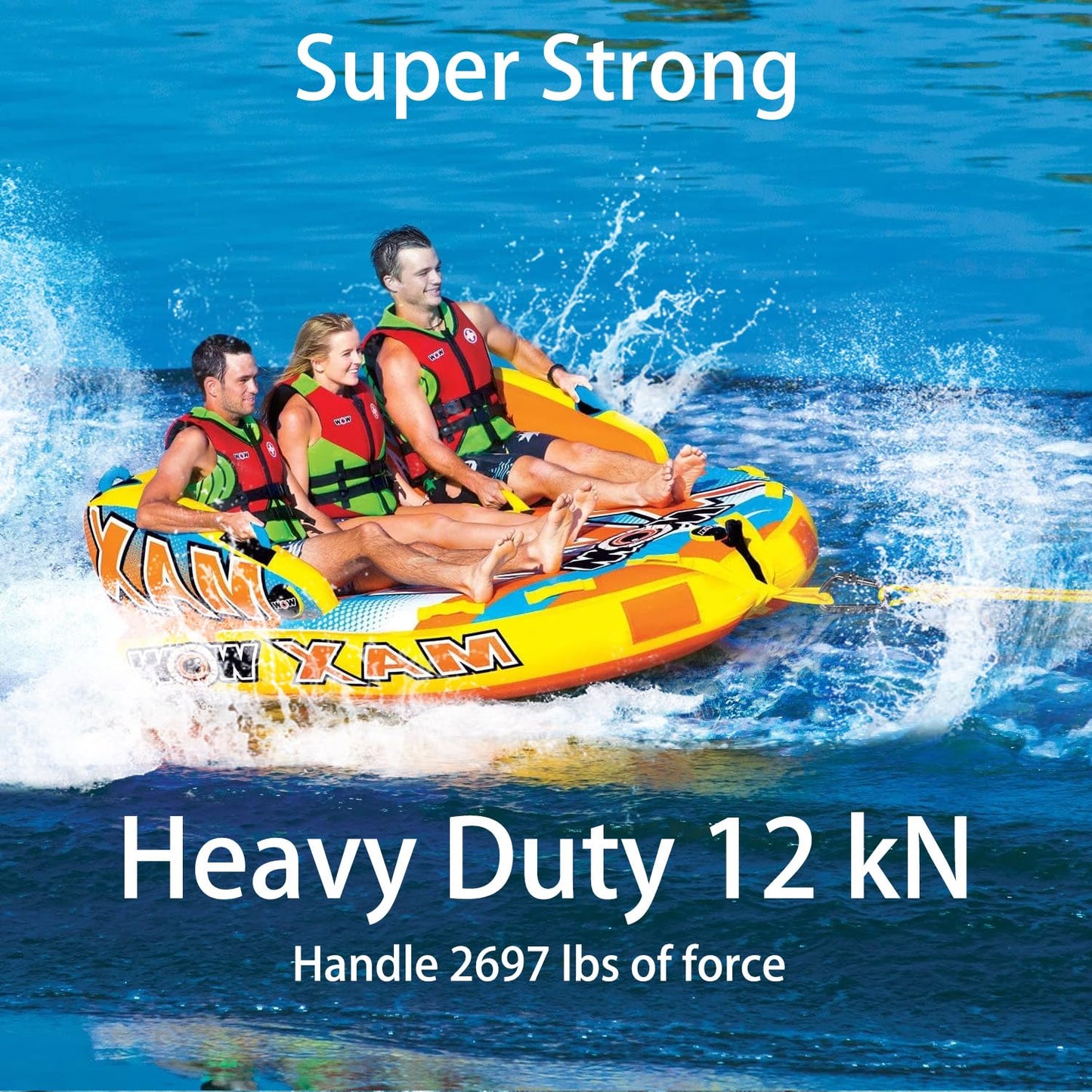 Gabbro Carabiner Clips Heavy Duty 12kN (2697 lbs), | 3.2 Inch, Aluminum, Wiregate Snap, Lightweight, 4 Pack | for Hammock, Hiking, Camping, Water Bottle, Dog Leash Harness, Keychains Black