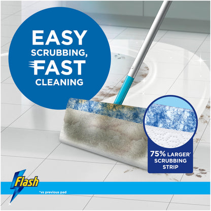 Flash Speedmop Wet Cloth Refills, Floor Cleaner, Wild Orchid, 96 Count (24 x 4)