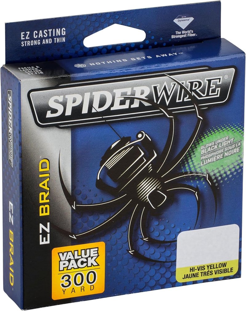 Spiderwire Fishing Line - Durable Braided Fishing Line for Freshwater & Saltwater | 150 Yards