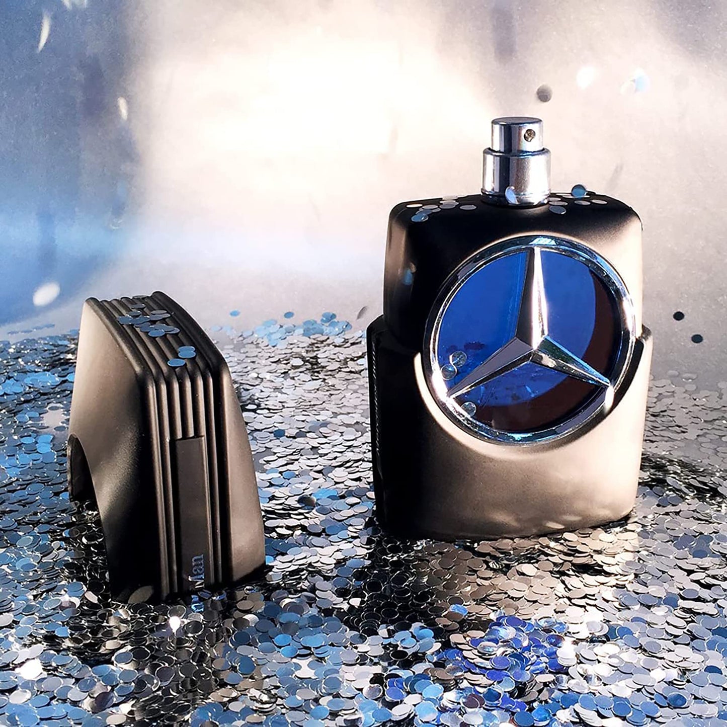 Mercedes-Benz Man - Elegant Fragrance With Sensual, Floral, Woody Notes - Mesmerize The Senses With Original Luxury Men’s Eau De Toilette Spray - Endless Day Through Night Scent Payoff - 3.4 Oz