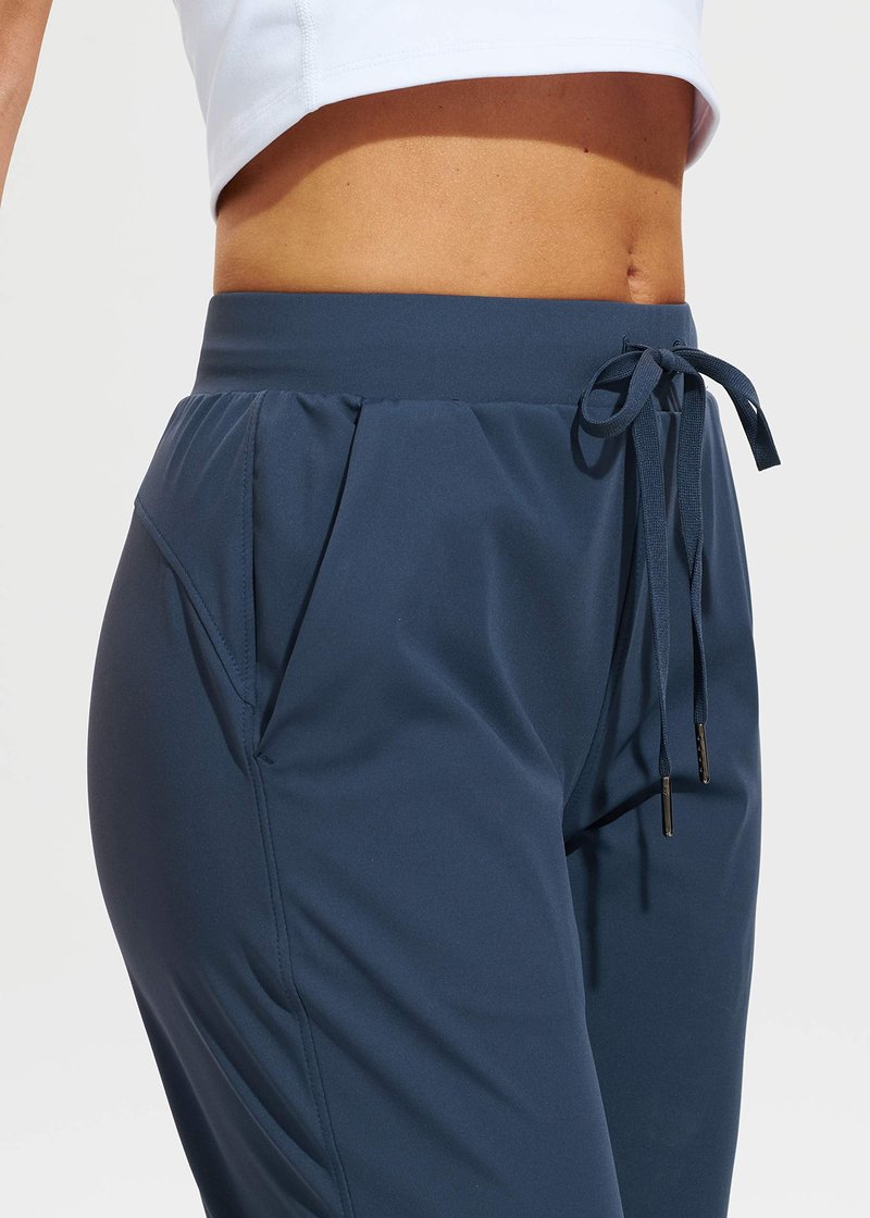 Libin Joggers for Women Petite/Regular/Tall Dance Sweatpants Athletic Workout Tapered Lounge Casual Teacher Pants for Running Yoga Cloths, Navy Blue 3XL